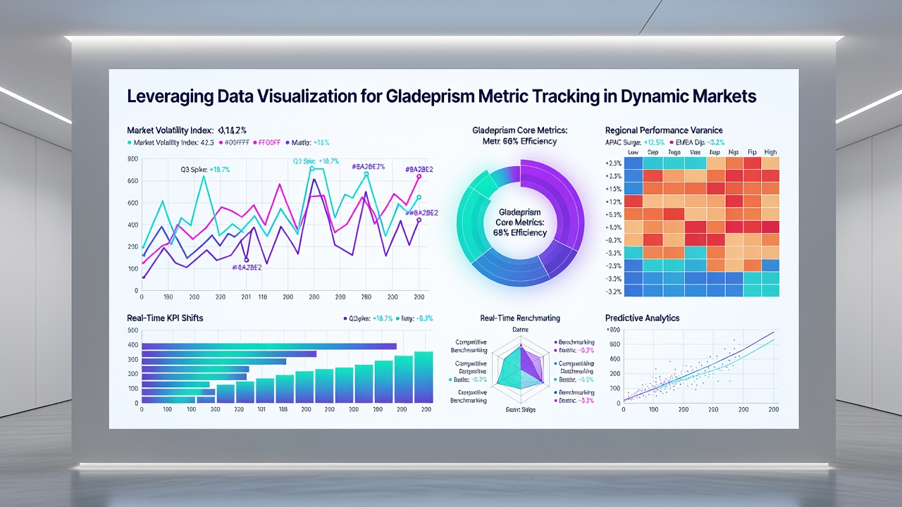 Leveraging Data Visualization for Gladeprism Metric Tracking in Dynamic Markets